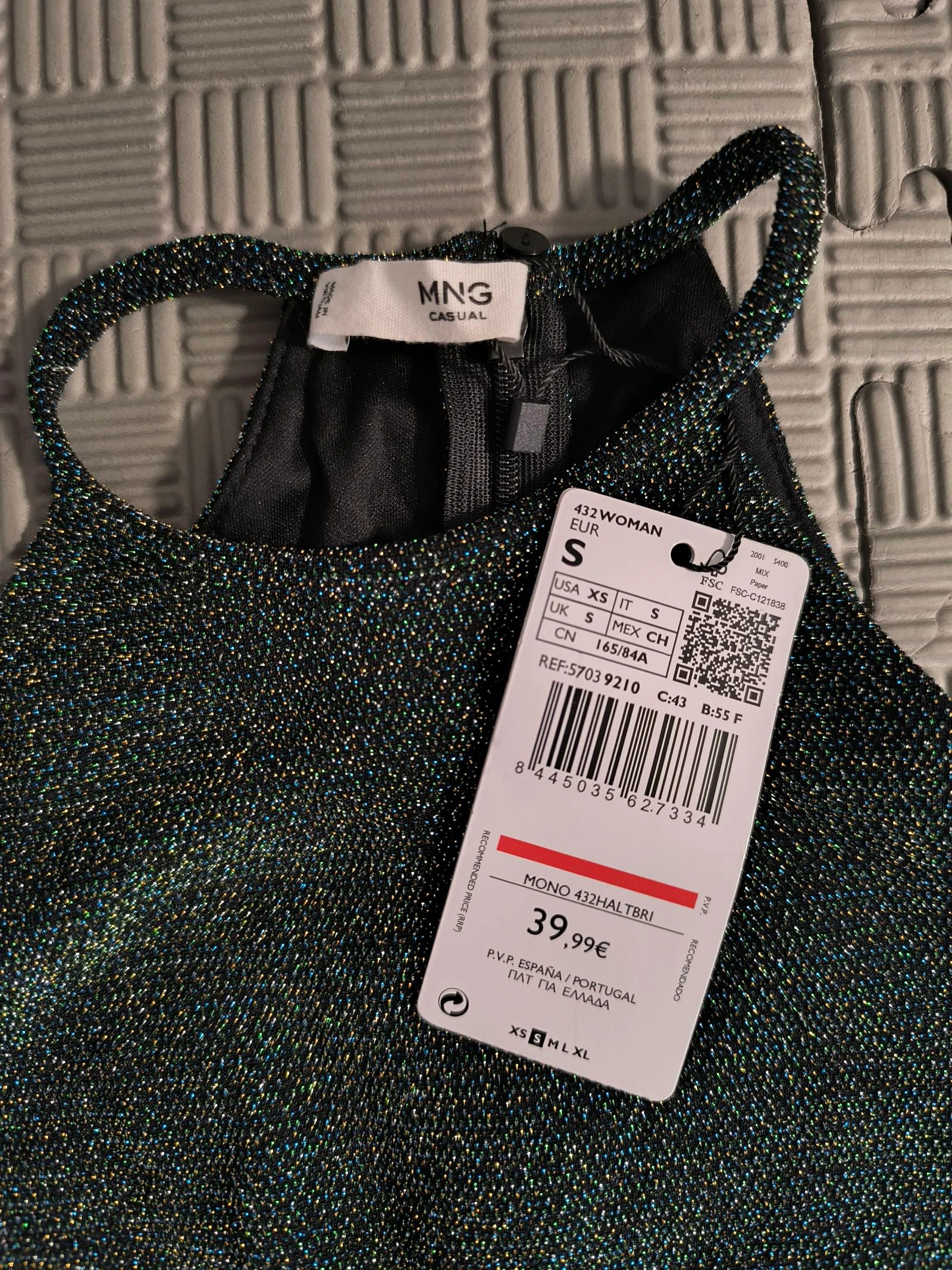 Mono tipo Palazzo com decote halter – photo 3